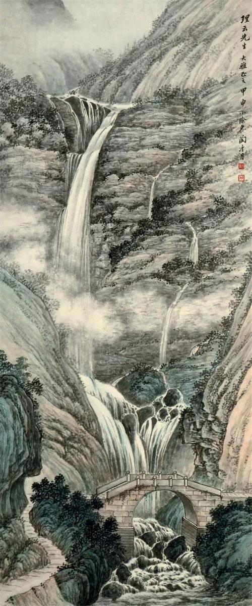 著名画家：陶冷月山水画鉴赏精选集插图