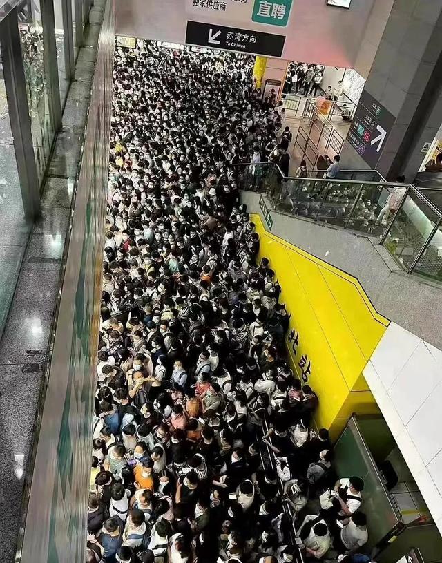 深圳报复性复工：地铁挤成演唱会现场，扛主机的打工人重现江湖