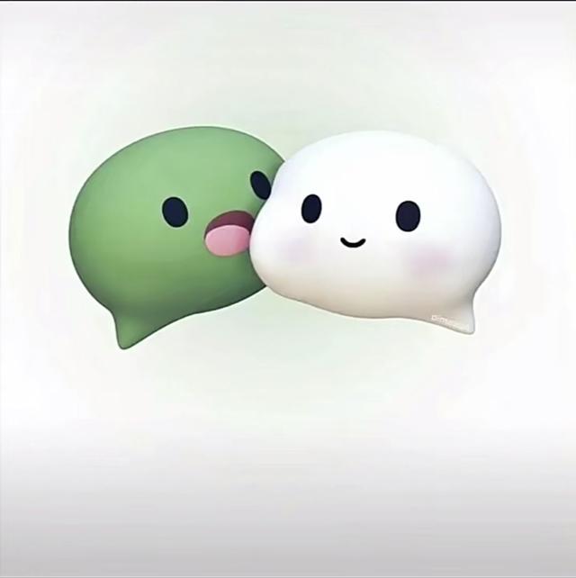 可爱的小泡泡微信图标图像-站库网