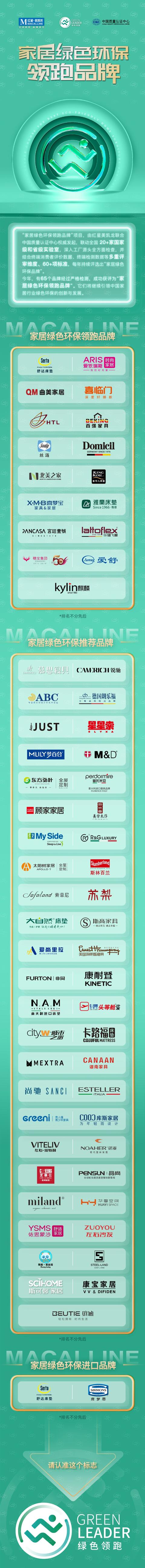 红星美凯龙联合CQC发布“家居绿色环保领跑品牌”