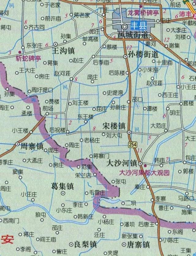 丰县欢口镇地图图片