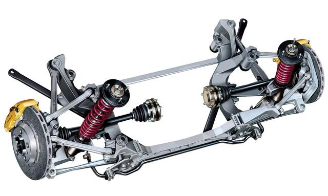 由于多连杆交叉复杂的结构,也会影响车辆的底盘风阻,所以一般用在中