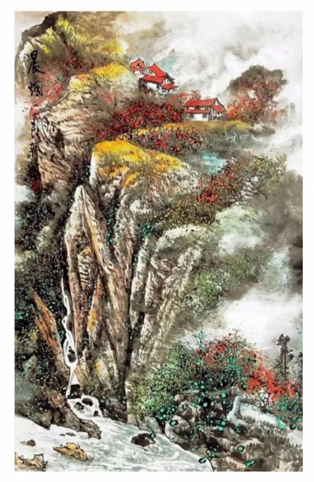 画家：谭良干山水画选集插图