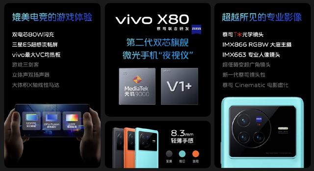 全网开售的vivo X80，新一代顶级性能强者