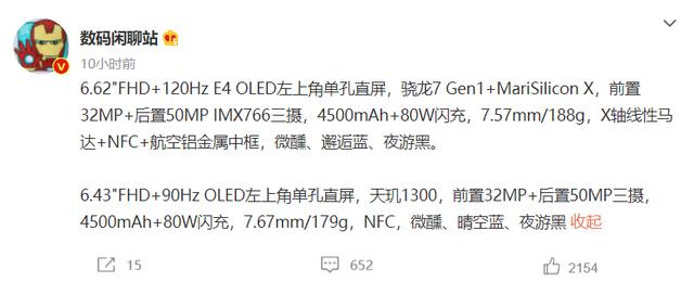 OPPO Reno8配置详细爆料出炉，Reno6闻声价崩沦为百元机创历史