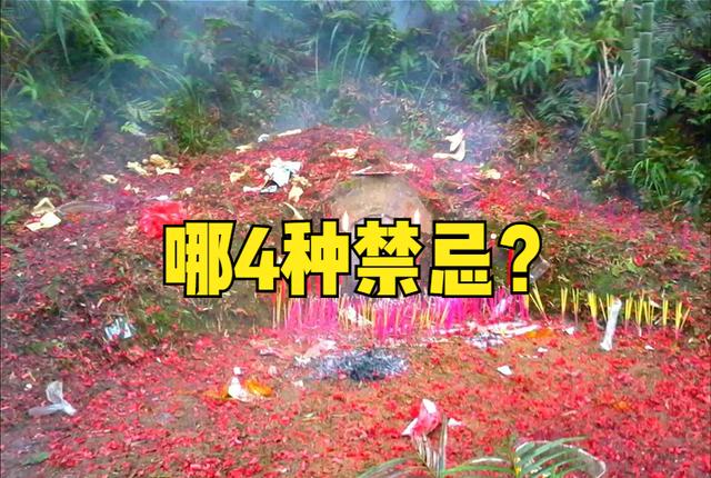 俗语“清明上坟四禁忌，子女触犯散财气”，指哪4种？为何散财气