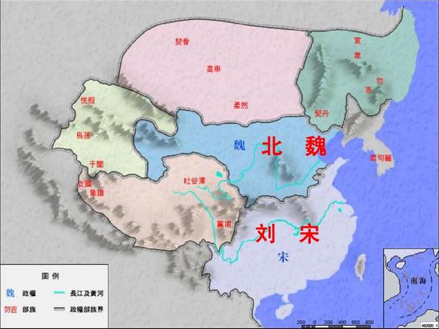 南朝4国宋齐梁陈，谁更出色？刘宋国祚59年，梁武帝：我在位48年