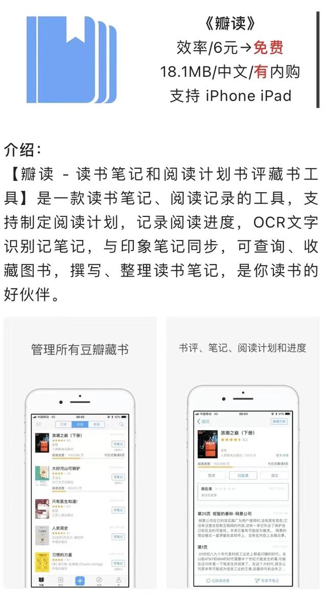 iOS限免丨4月6日精选限免打折APP