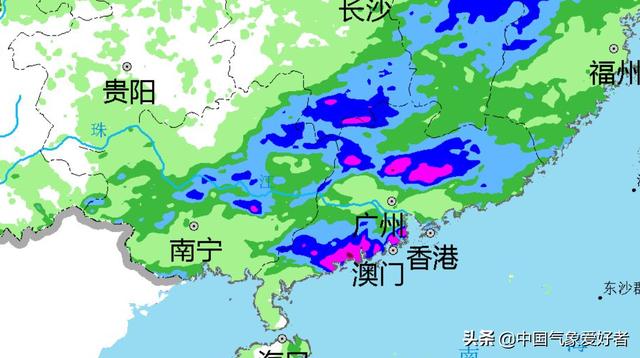 广州暴雨为什么跑偏了