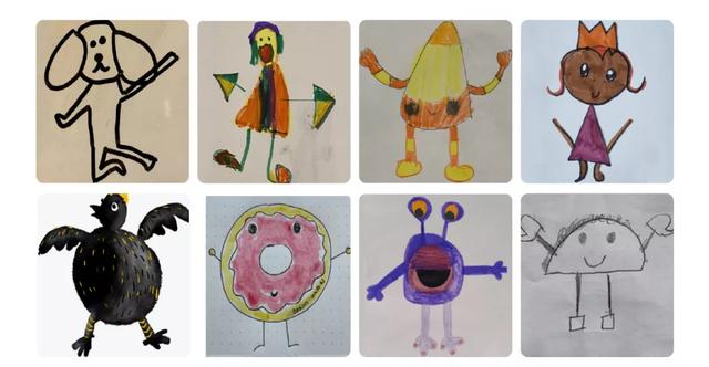 纸片人「活」了！Meta  AI新作：只需几分钟，手绘小人有了灵魂