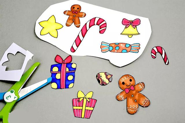 圣诞主题绘画课手工课圣诞树下的雪人快来和孩子一起动手过圣诞节