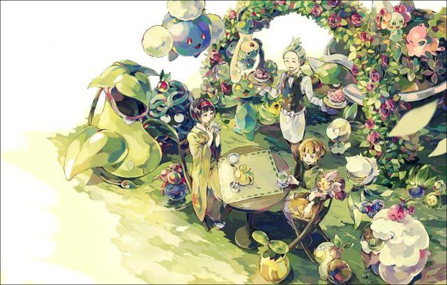 草属性宝可梦是5位馆主的招牌 只有她完美具备另一半所有优点 新闻时间