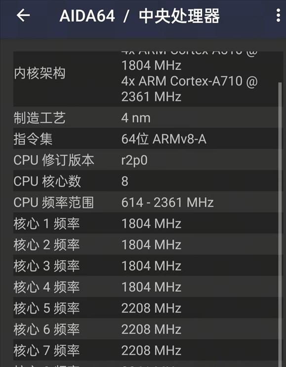骁龙7处理器性能曝光，全面落后天玑8000处理器
