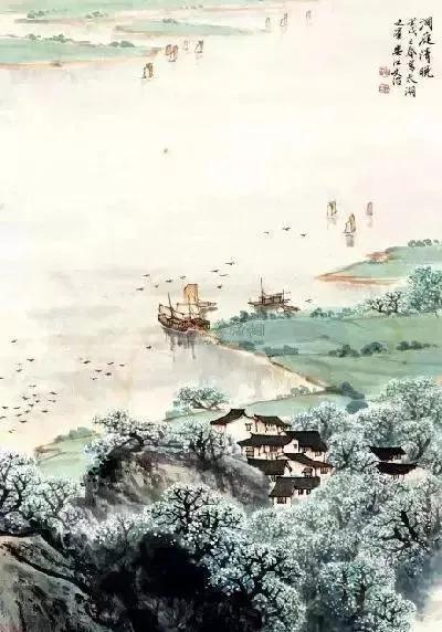 国色山水画插图