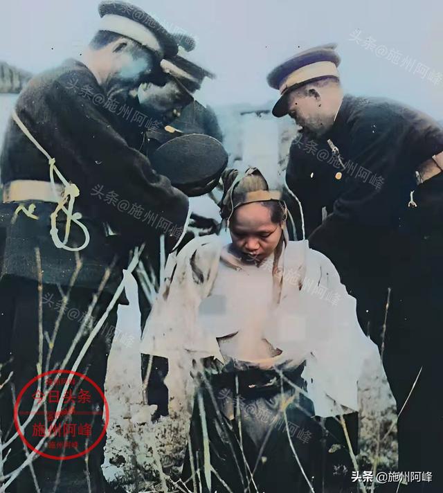 老照片：蘸人血馒头的清朝人，末代皇帝溥仪与裕仁天皇的合照