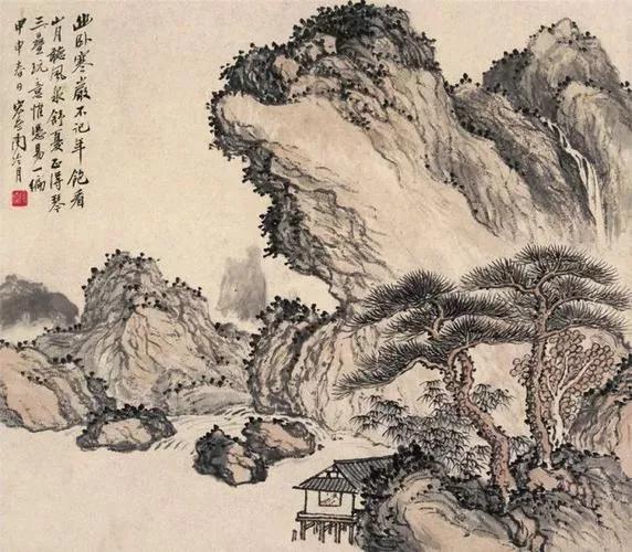 著名画家：陶冷月山水画鉴赏精选集插图
