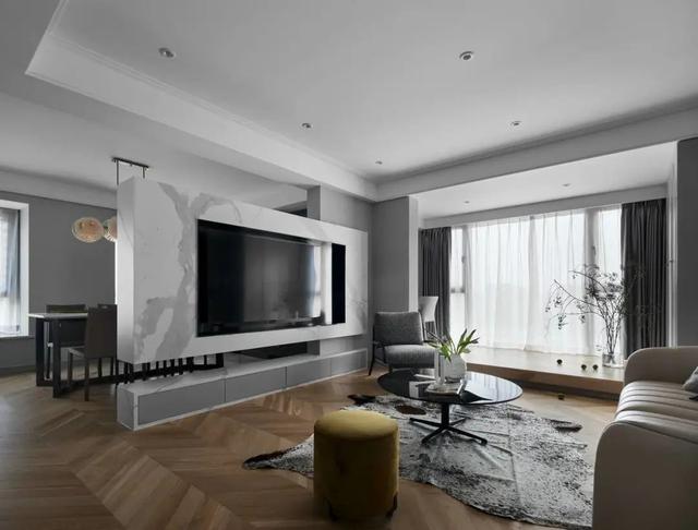 电视背景墙框架造型图片(电视背景墙最新款现代简约图片)-天晟网