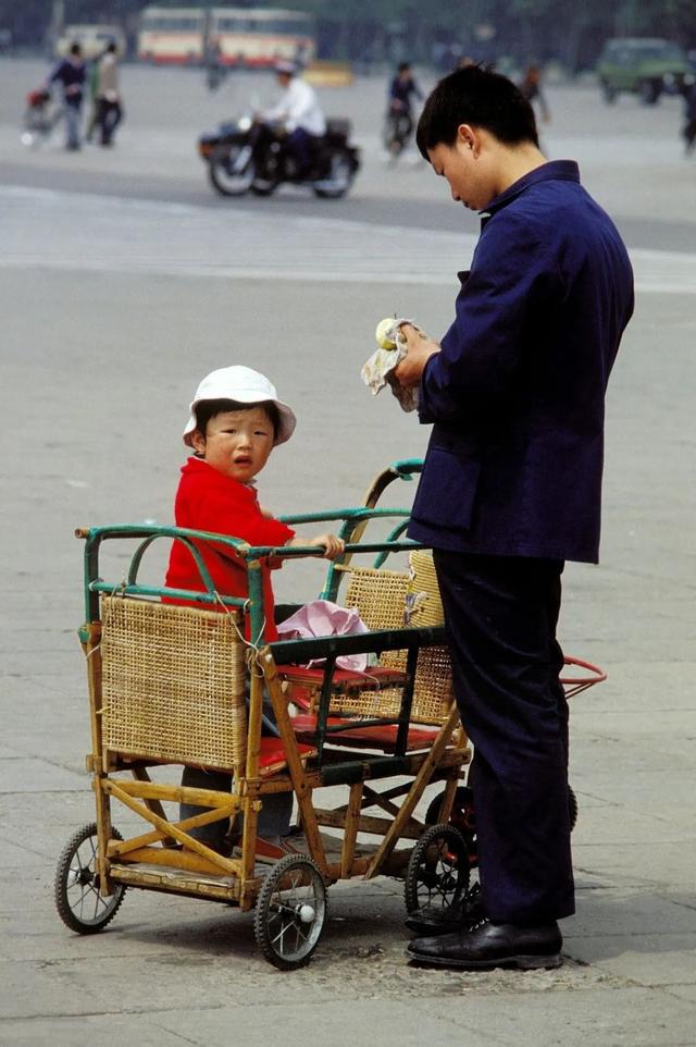 80年代中国人的穿搭罕见绝版彩色老照片