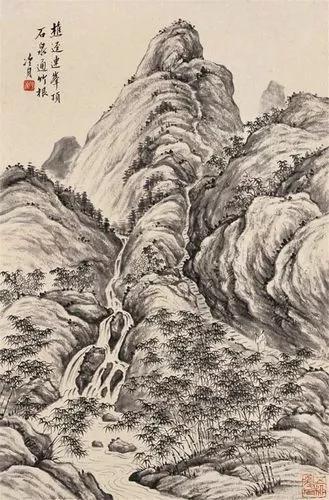著名画家：陶冷月山水画鉴赏精选集插图