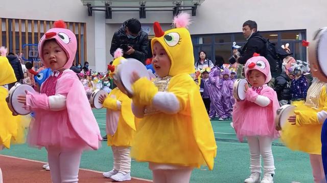 云师大实验中学附属幼儿园体育节开幕