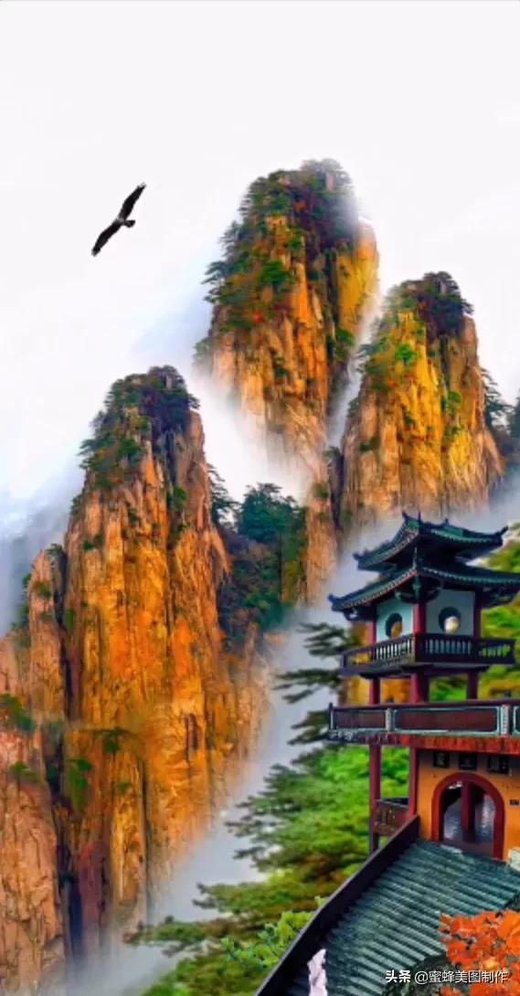 人间仙境，世外桃源，美不胜收
