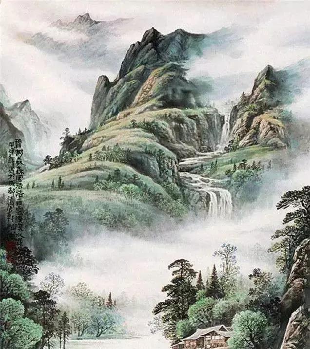 国色山水画插图