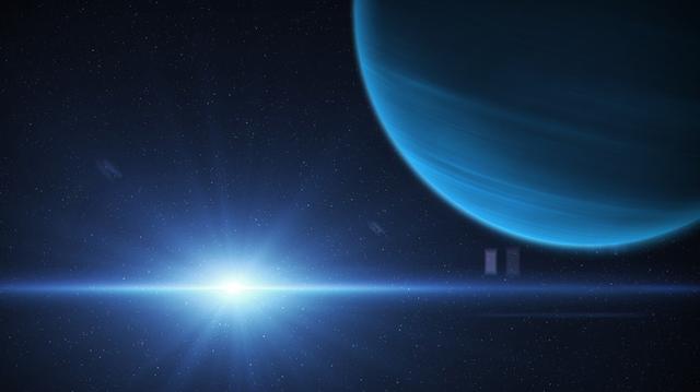 神秘的海王星：几乎是地球的四倍，阳光只需八分钟就能到达地球