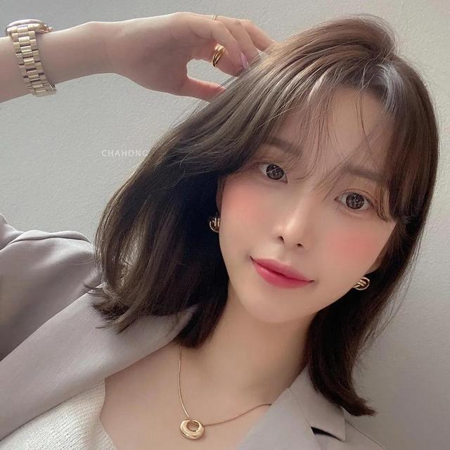 可扎可散的锁骨发图片(减龄锁骨发可扎可散的发型)-天晟网