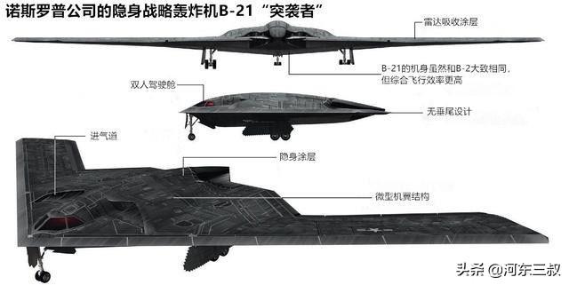 B21即将首飞，对比中美俄隐形战略轰炸机，未来十年谁更强？