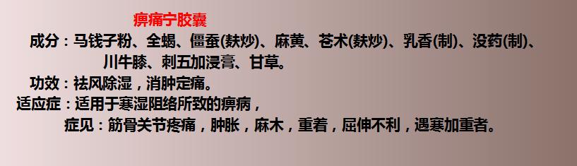 17种用于风湿的中成药！建议收藏