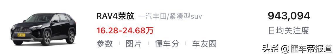 新车｜丰田占尽半壁江山，轿车还是主角！日系轿车热度前十盘点