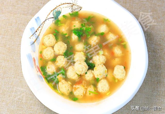 丸子汤的家常做法