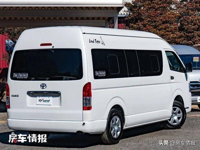 新款丰田海狮房车，6座设计能拉全家人，2米大通铺睡觉不顶头
