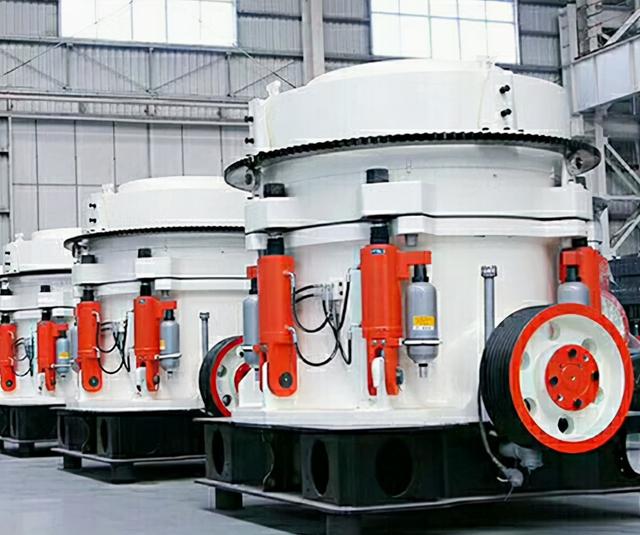 圆锥破碎机每小时处理800哋
