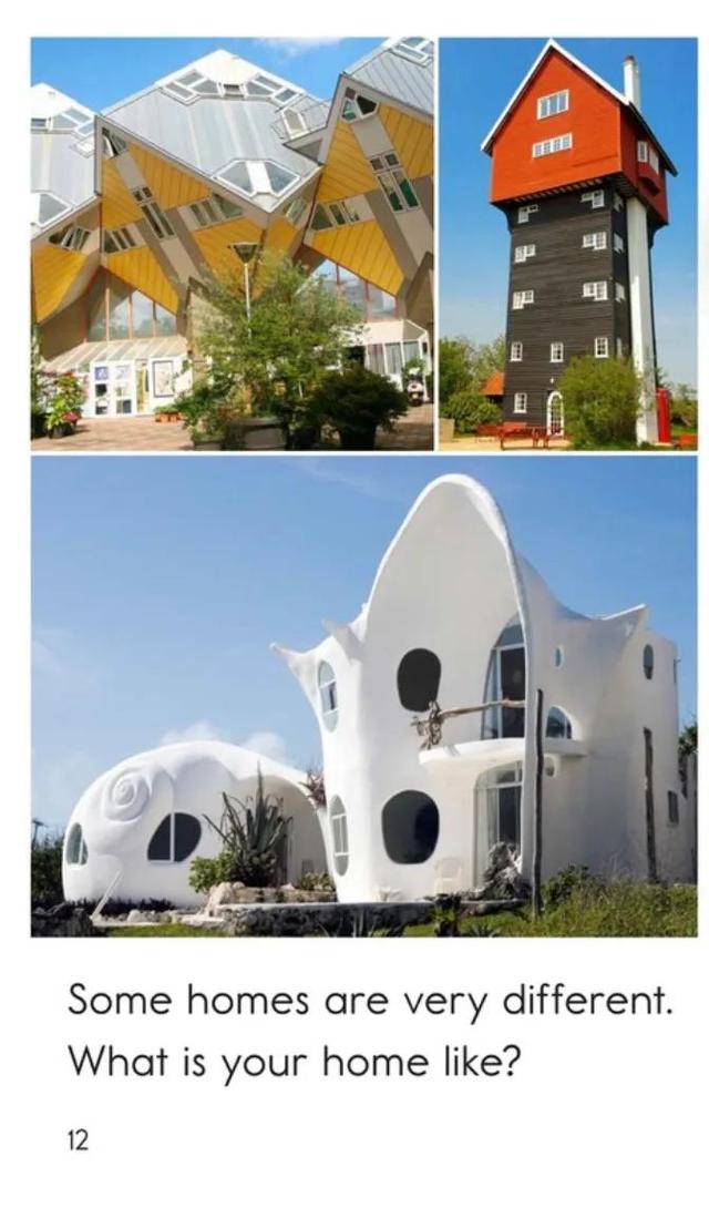 跟孩子一起读绘本《All Kinds of Homes》,选自RAZ分级阅读