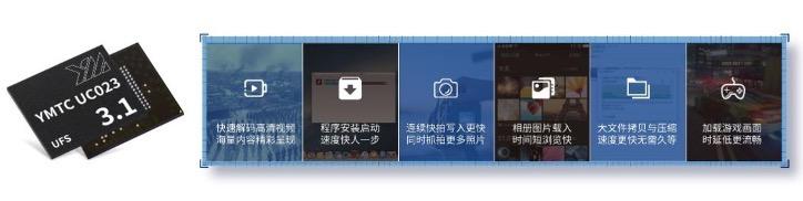 国产之光！长江存储推出UFS 3.1高速闪存芯片