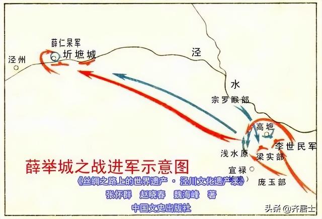 李世民大破泾川薛举城