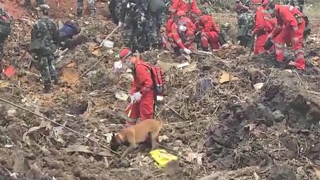 东航MU5735撞击点基本确定：残骸深入地下20米，为何不用挖掘机？