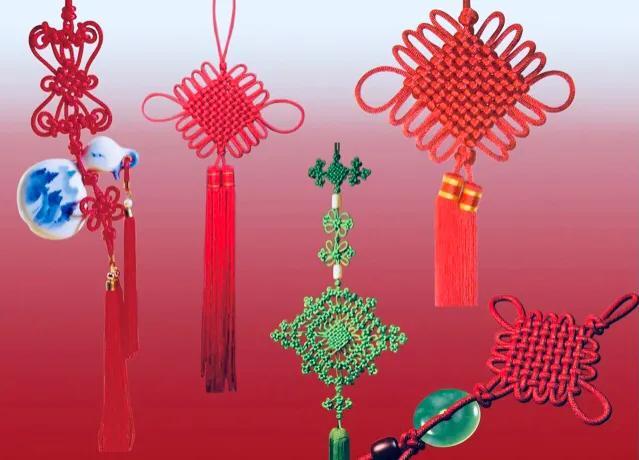 有着独特造型和寓意的中国结 全网搜