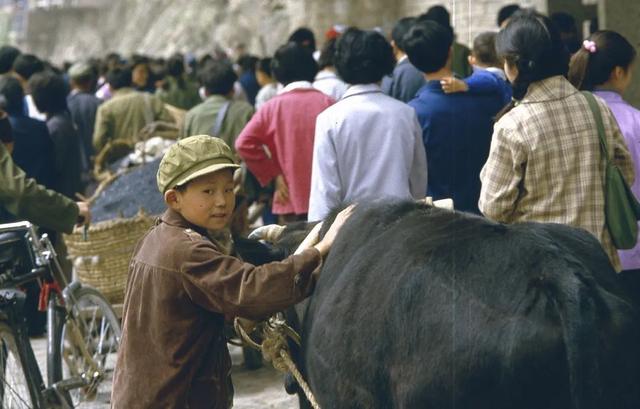 80年代中国人的穿搭罕见绝版彩色老照片