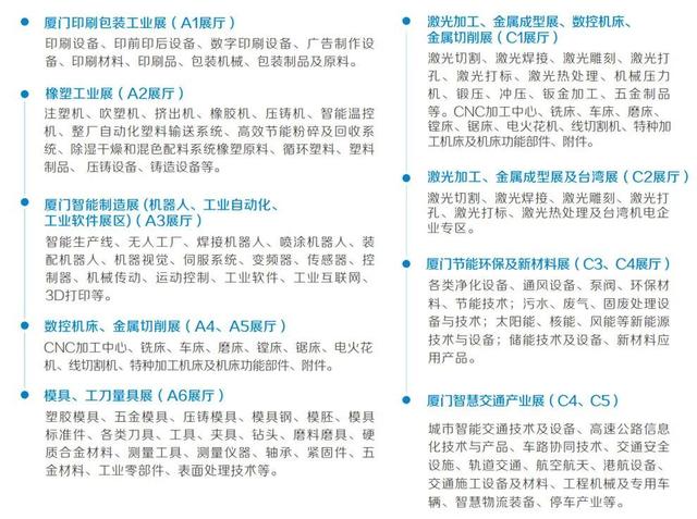 厦门会展中心机械展