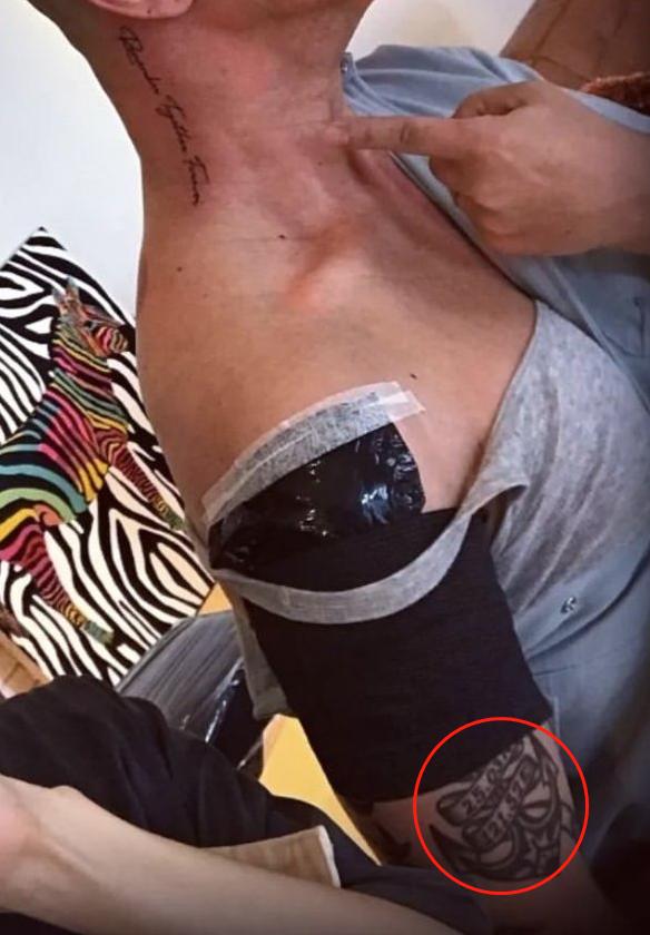 为爱纹身！具俊晔携大S纹身表达爱意，喊话：记得永远在一起