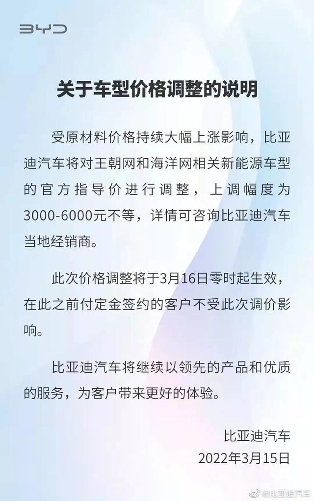 油价暴涨，电动车价不停涨，这届汽车消费者太难了
