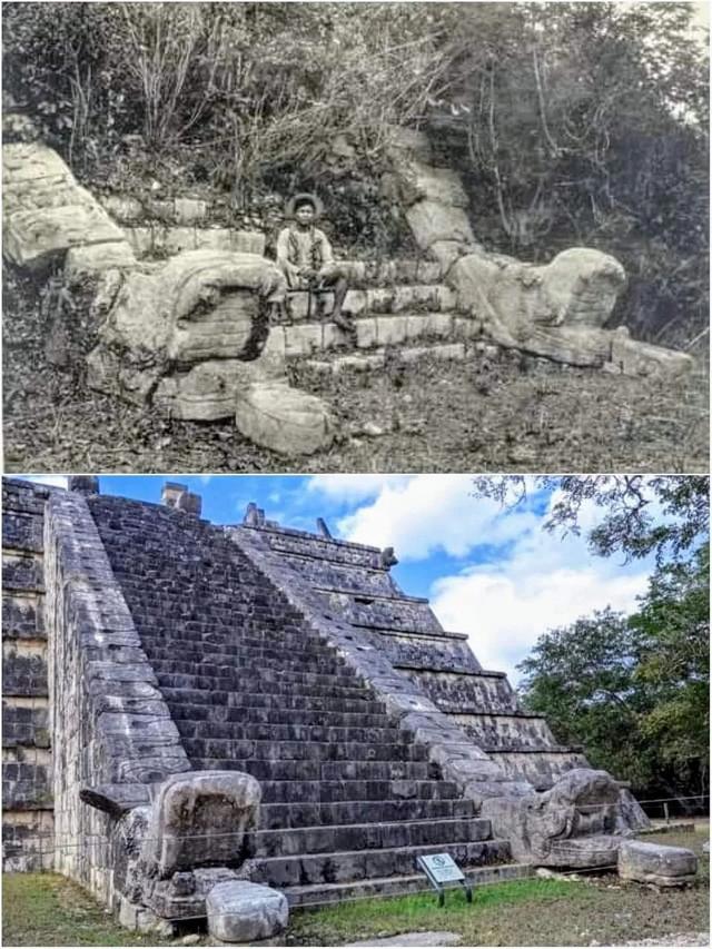 35张震撼对比照！世界著名景点100年前是什么样？