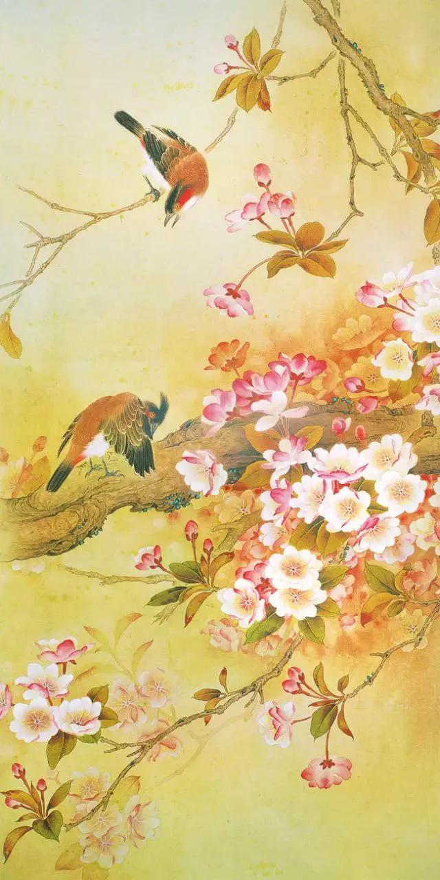 今日立春 春暖花开喜上眉梢图