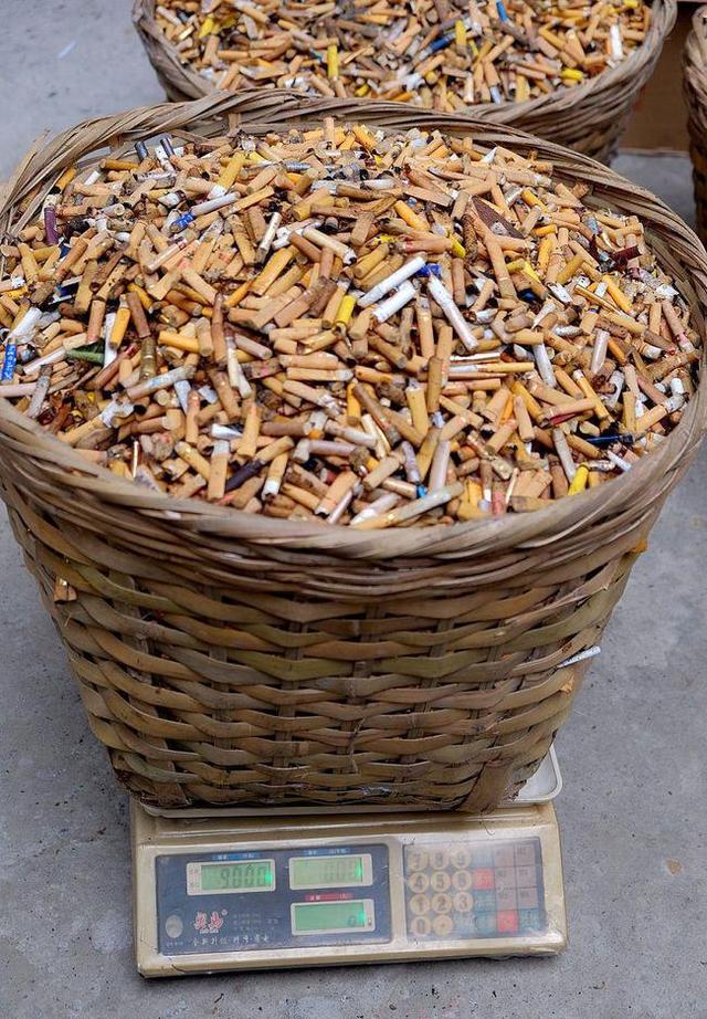 回收的烟头能干什么?