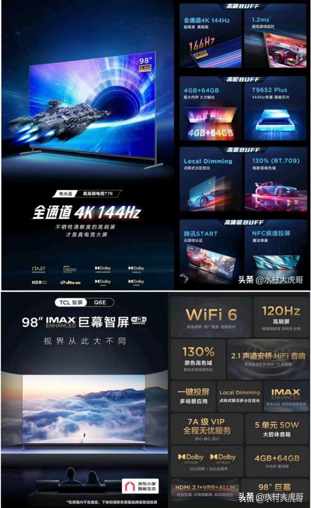 吐血整理，满足不同预算范围的75/85/98寸大尺寸电视