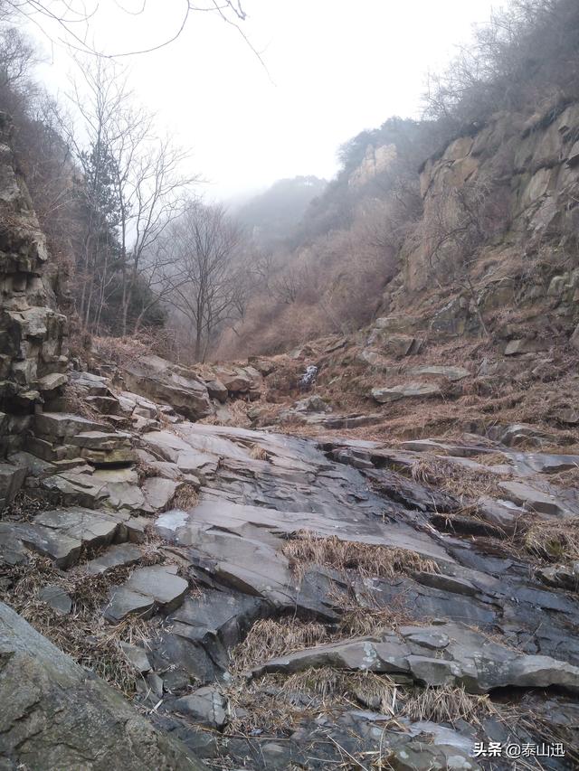 驢行泰山之黃崖山西山梁橫嶺