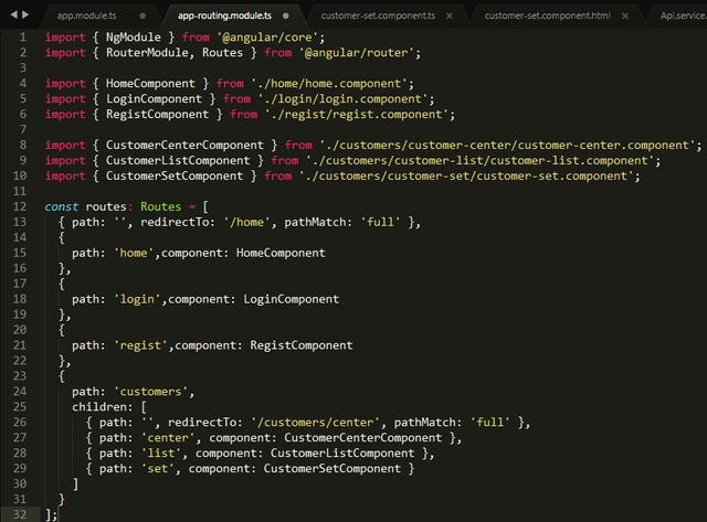 「Angular项目实战」Angular5项目模块划分