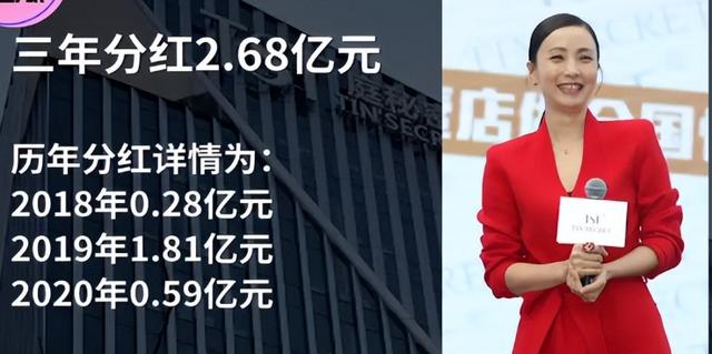 陶虹从张庭传销公司5年分红4.2亿